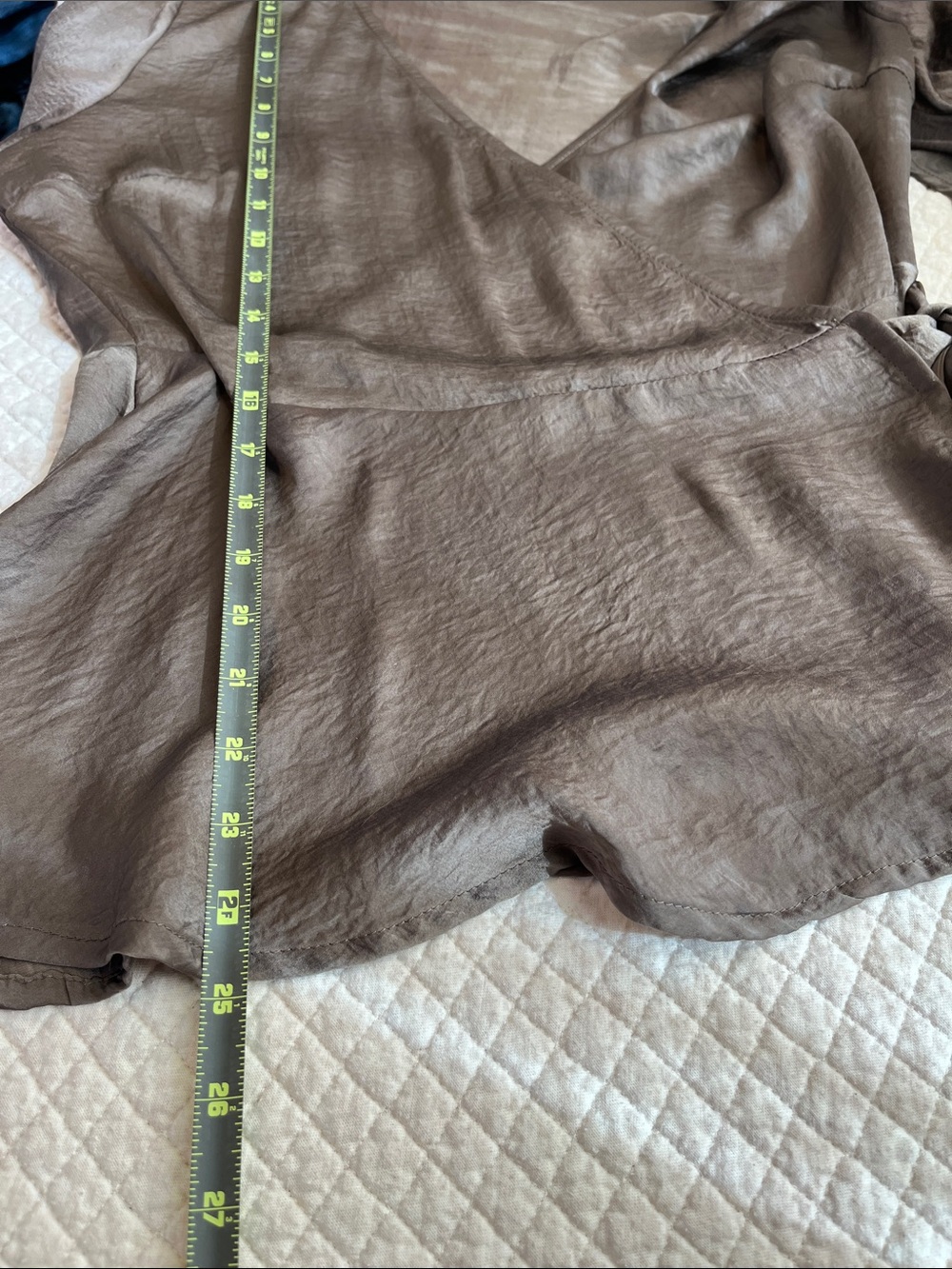 Doe & Rae wrap top size small - Picture 5 of 9